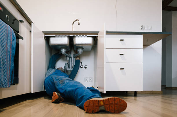 Professional Drain Cleaning technician working in Bentleyville, PA